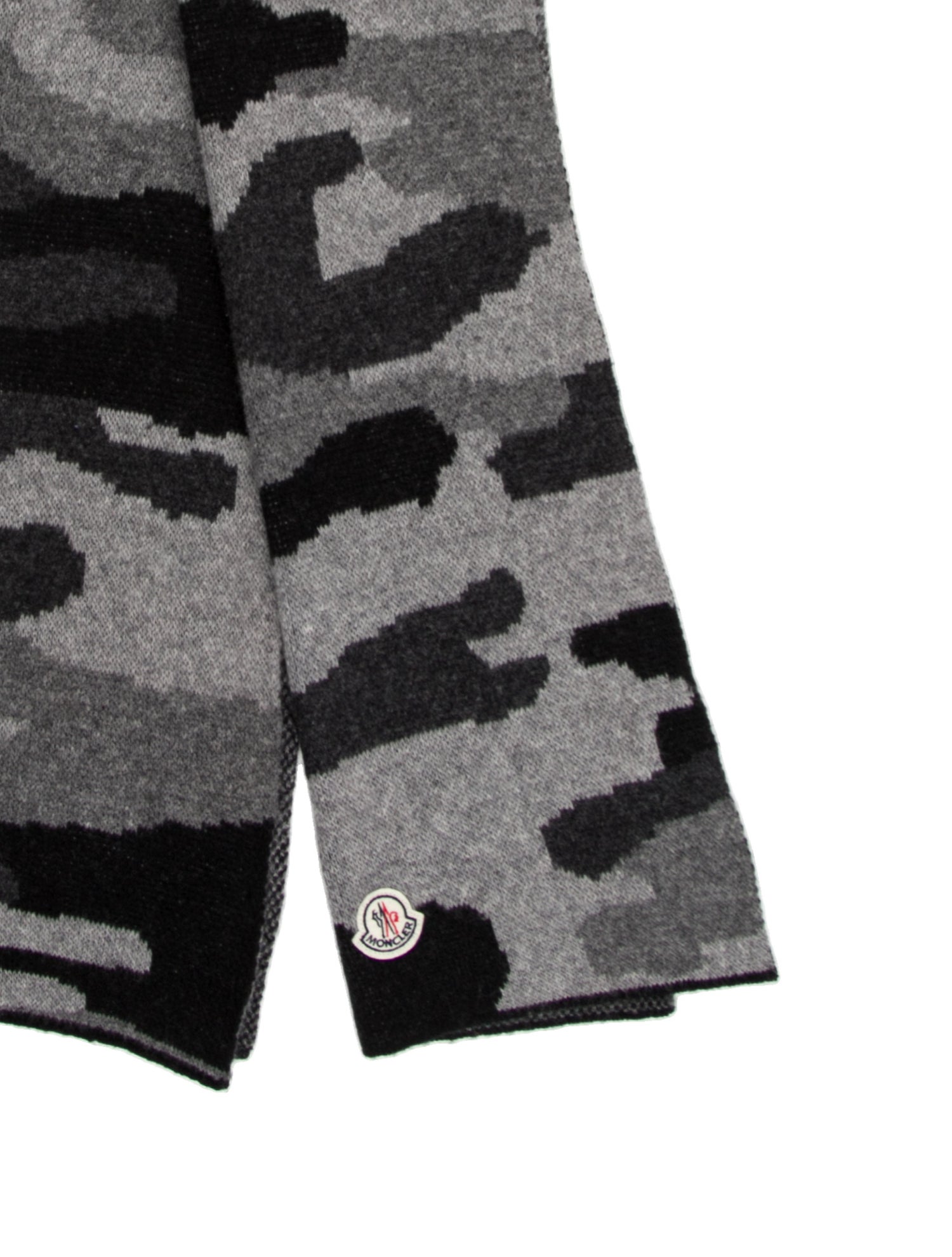 Moncler Wool Printed Scarf