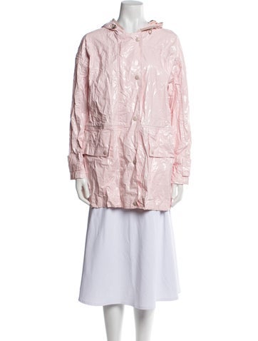 Moncler Jackets Printed Faux Fur Jacket XS