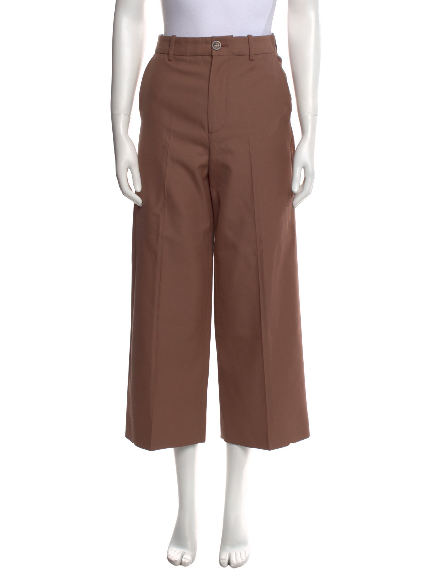 Moncler Virgin Wool Wide Leg Pants w/ Tags