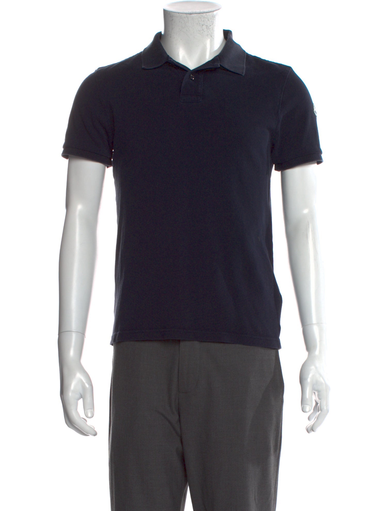 Moncler Collar Short Sleeve Polo Shirt