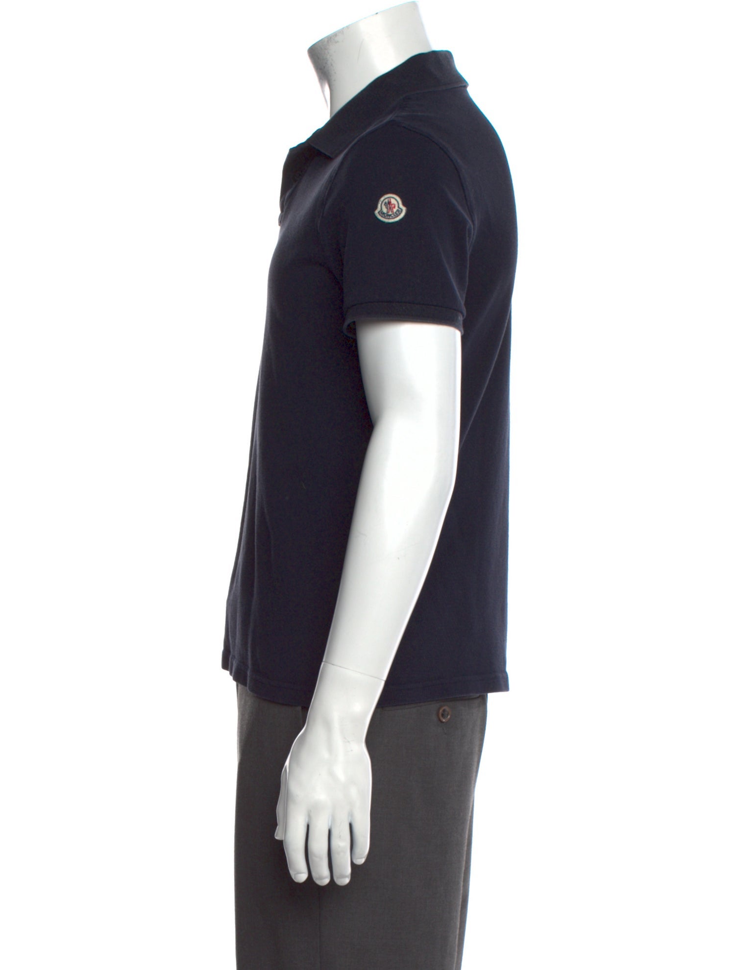 Moncler Collar Short Sleeve Polo Shirt
