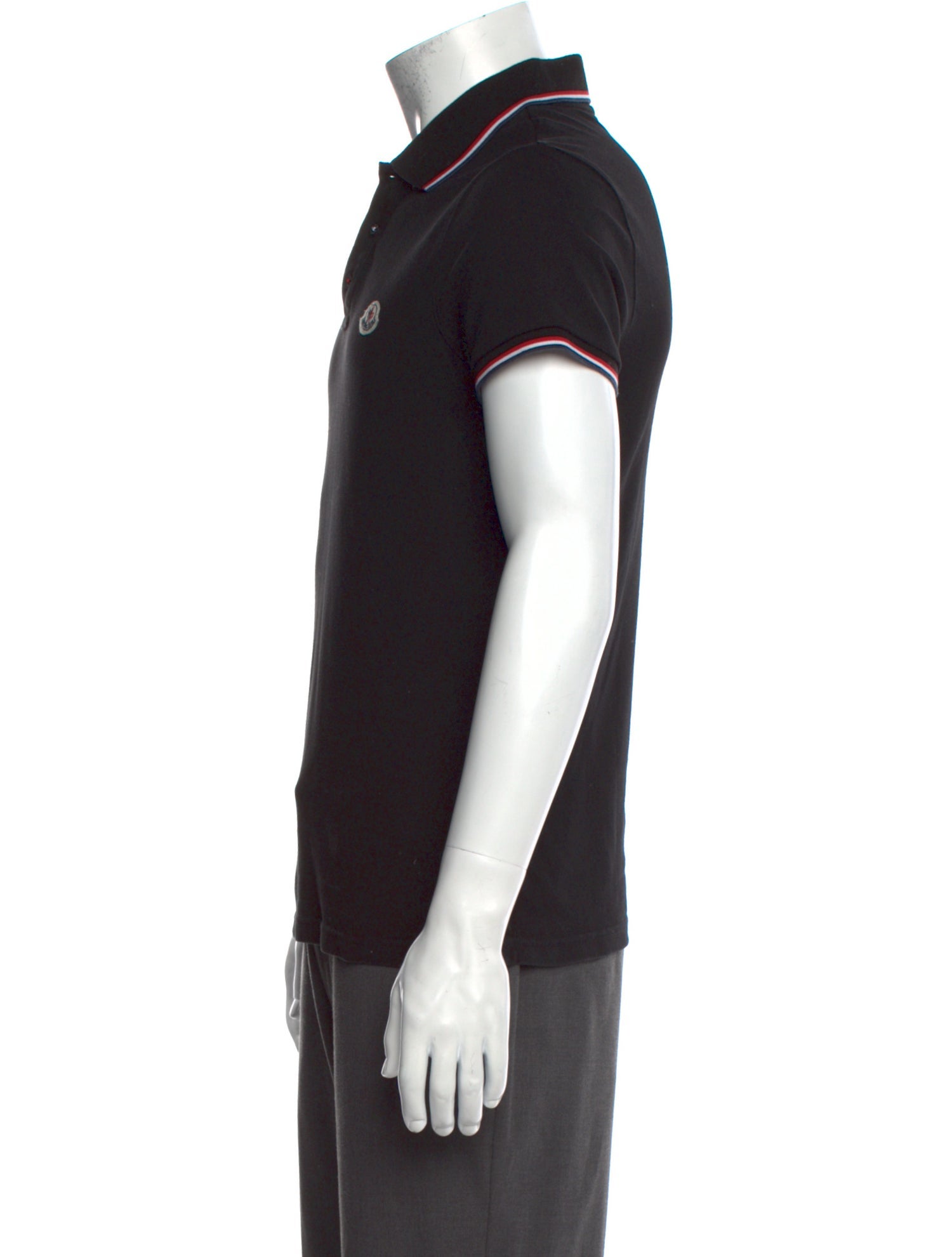 Moncler Crew Neck Short Sleeve Polo Shirt