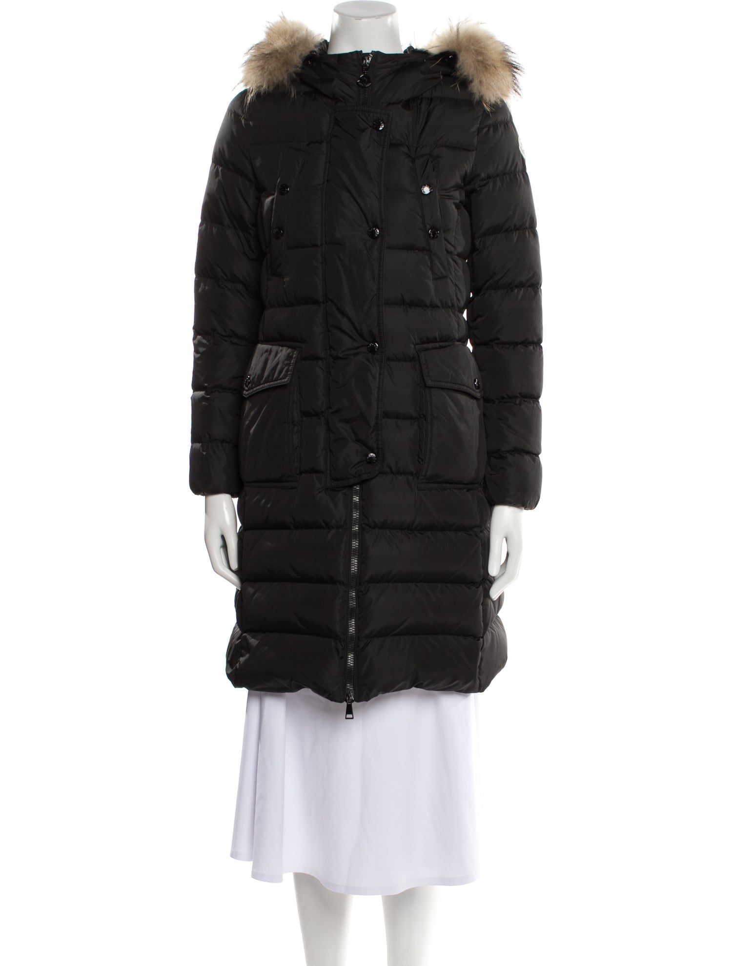 Moncler Nylon Down Coat