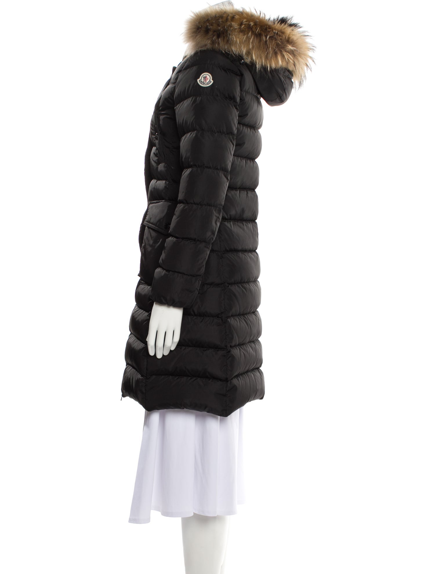 Moncler Nylon Down Coat