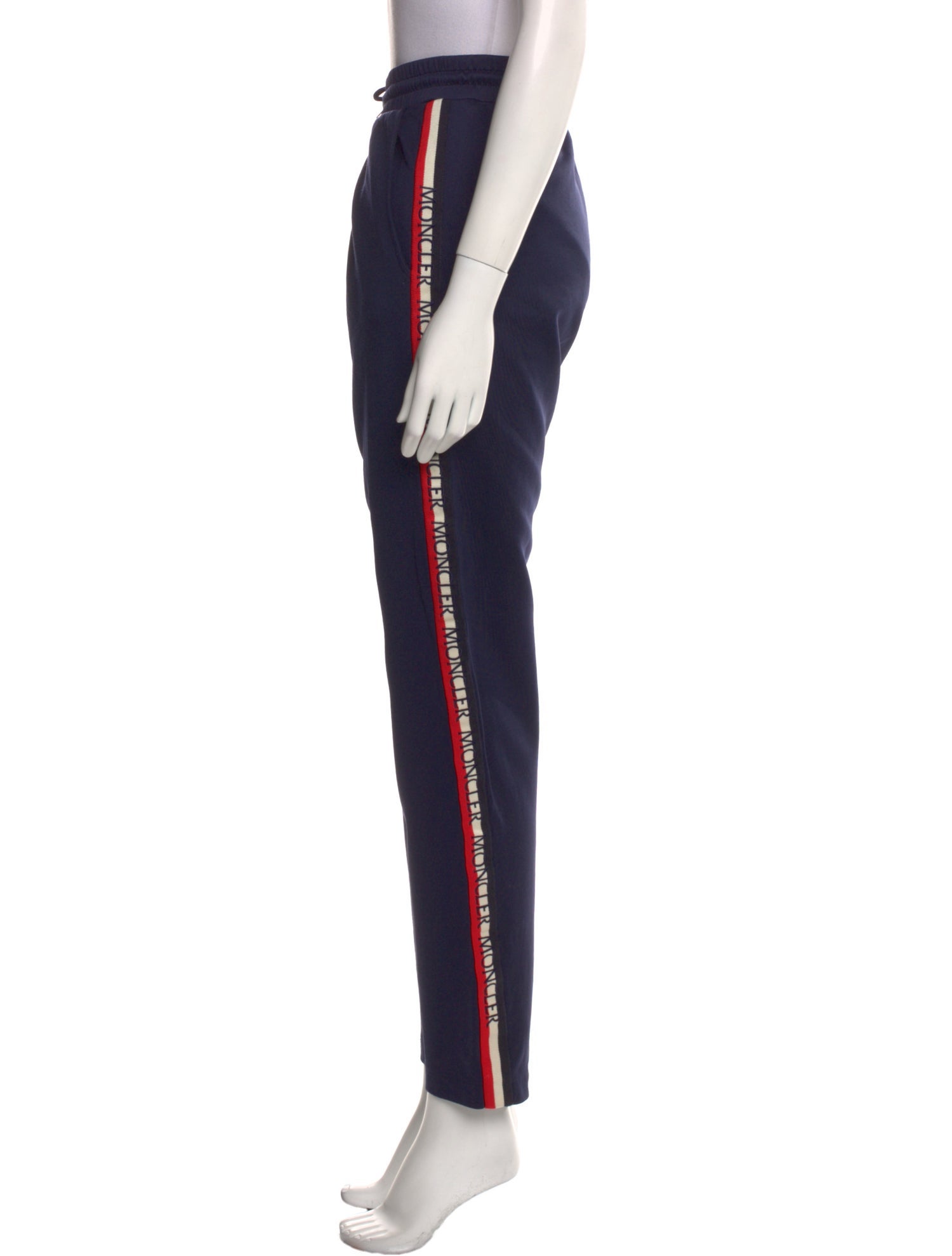 Moncler Nylon Straight Leg Pants