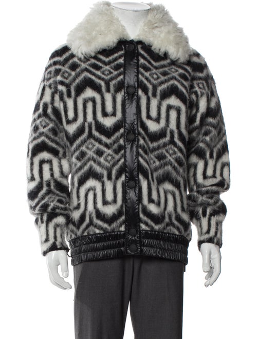 Moncler Grenoble Alpaca Printed Parka