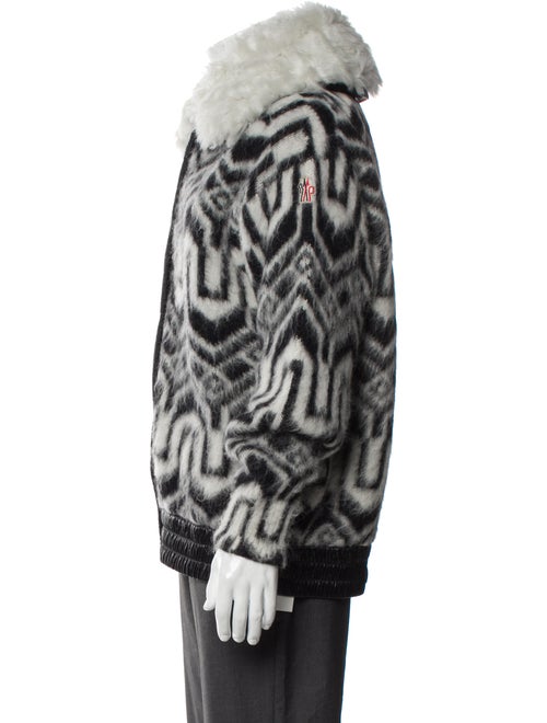 Moncler Grenoble Alpaca Printed Parka