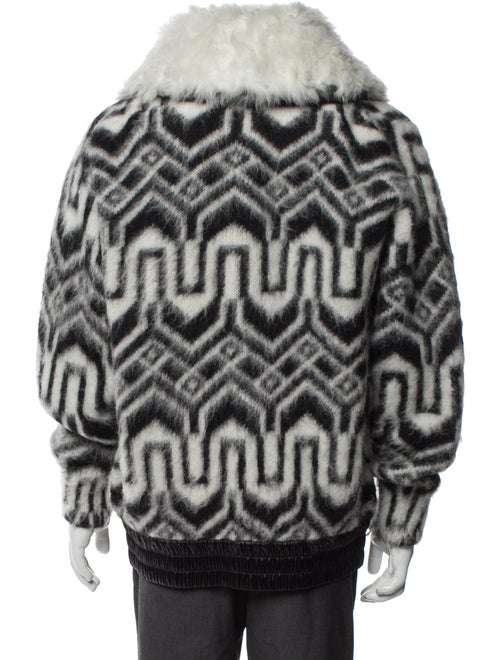 Moncler Grenoble Alpaca Printed Parka