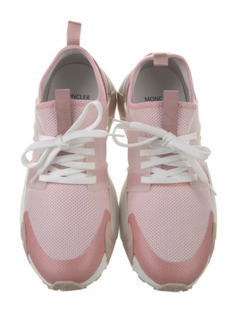 Moncler Mesh Colorblock Pattern Athletic Sneakers