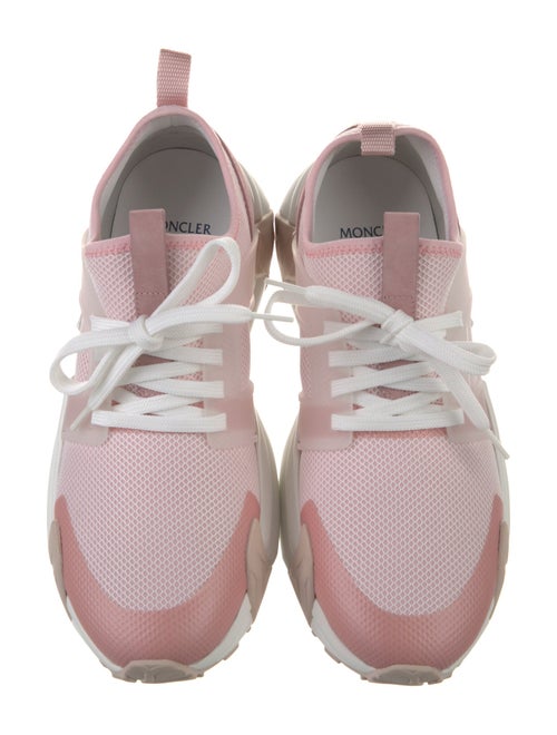 Moncler Mesh Colorblock Pattern Athletic Sneakers