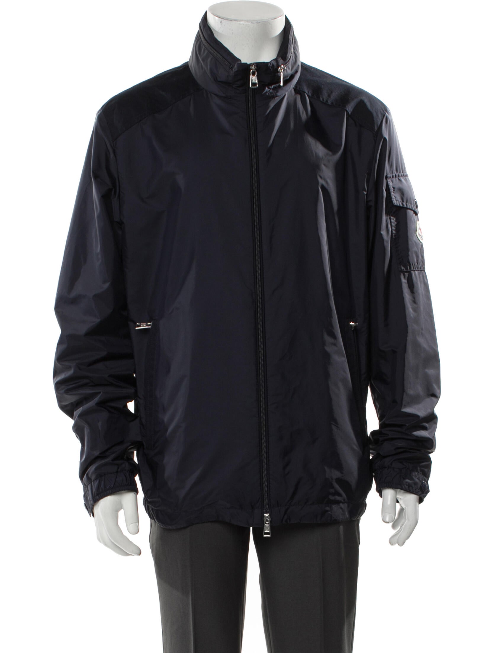 Acne Studios Gibson Leather Jacket - Green Outerwear