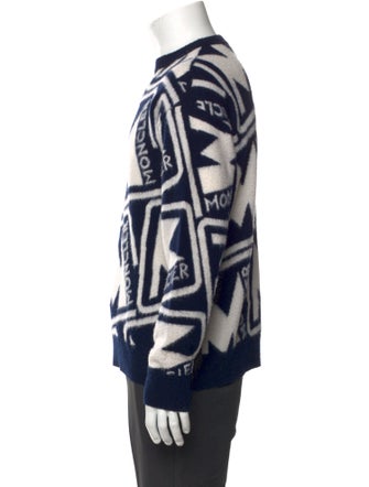Moncler Virgin Wool Printed Pullover