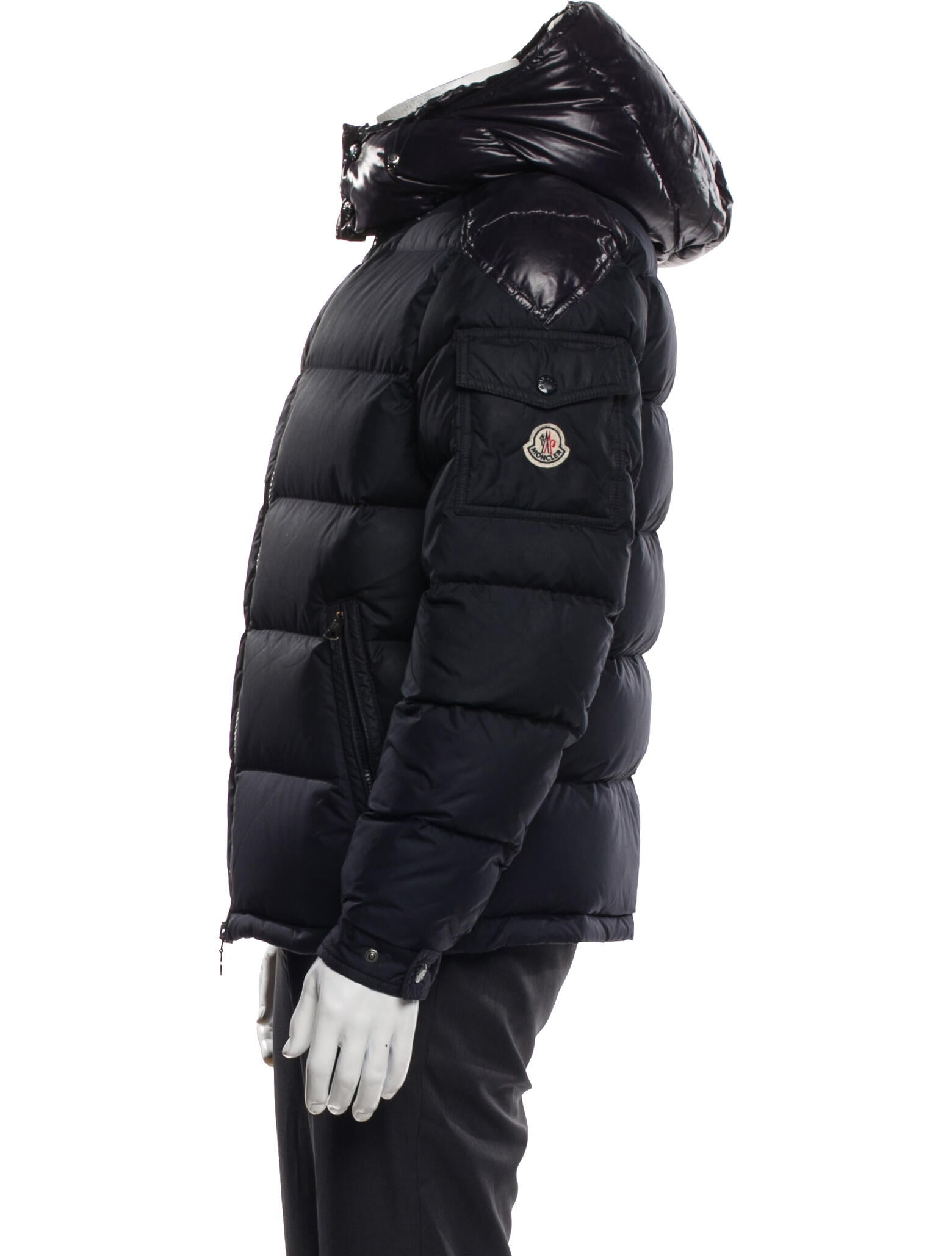 Moncler Signature Logo Puffer Coat