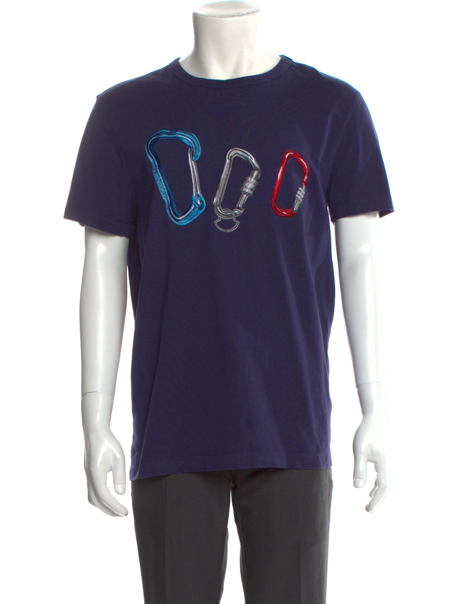 Moncler Graphic Print Crew Neck T-Shirt