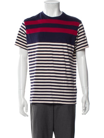 Moncler Striped Crew Neck T-Shirt