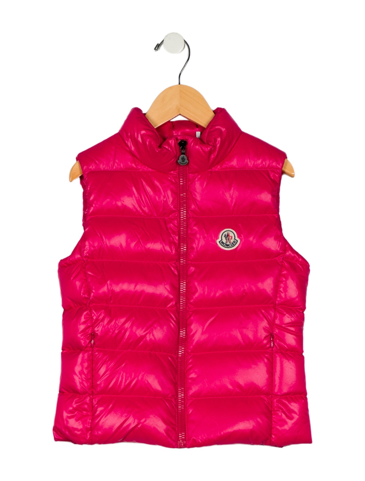 Moncler Kids Girls' Solid Puffer Vest