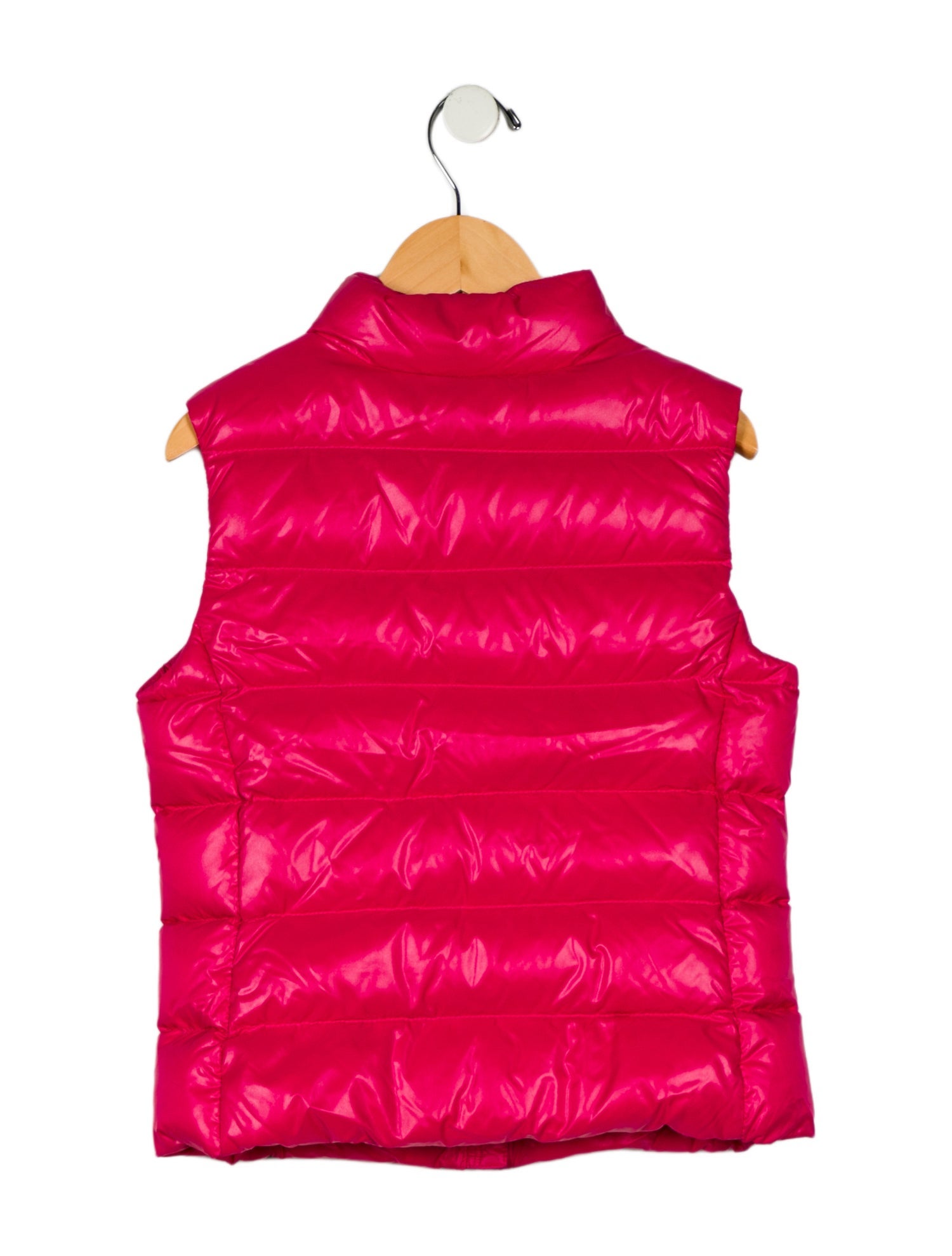 Moncler Kids Girls' Solid Puffer Vest