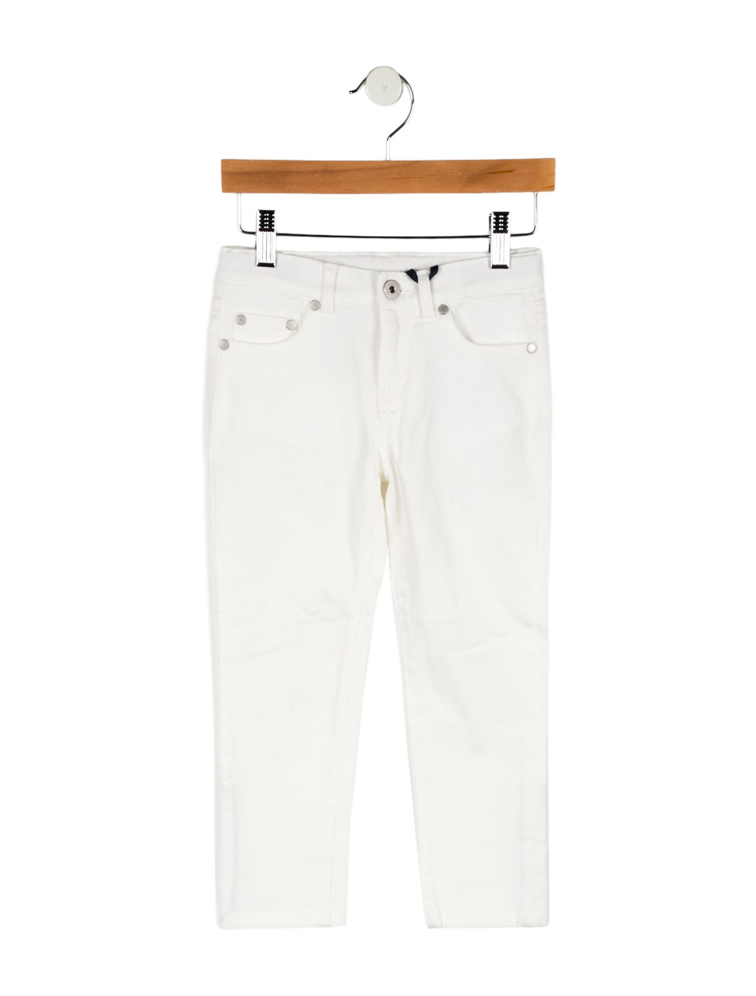 Moncler Woven Solid Jeans w/ Tags