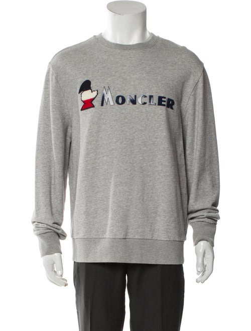 Moncler Graphic Print Crew Neck Pullover