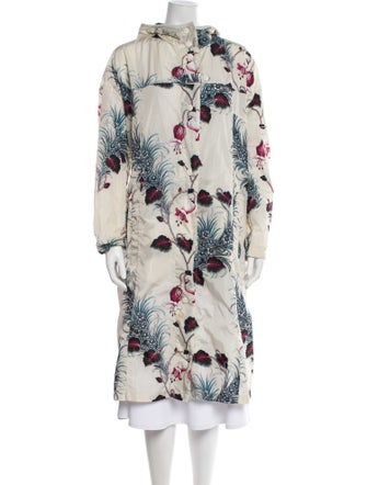 Moncler Printed Trench Coat