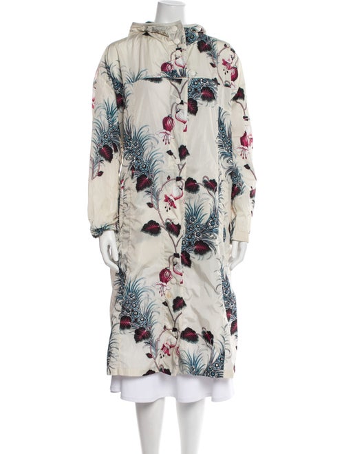 Moncler Printed Trench Coat
