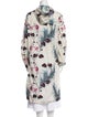 Moncler Printed Trench Coat