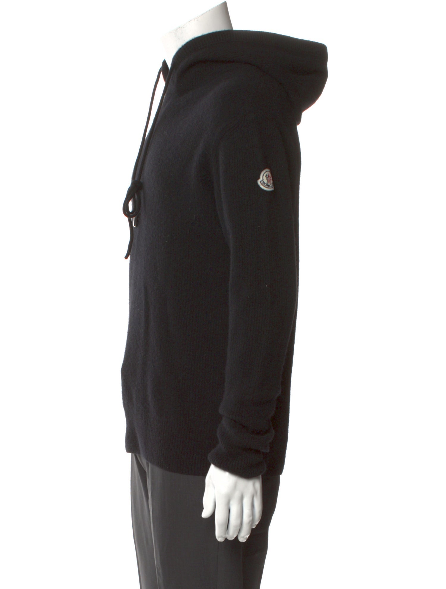 Moncler Virgin Wool Crew Neck Hoodie