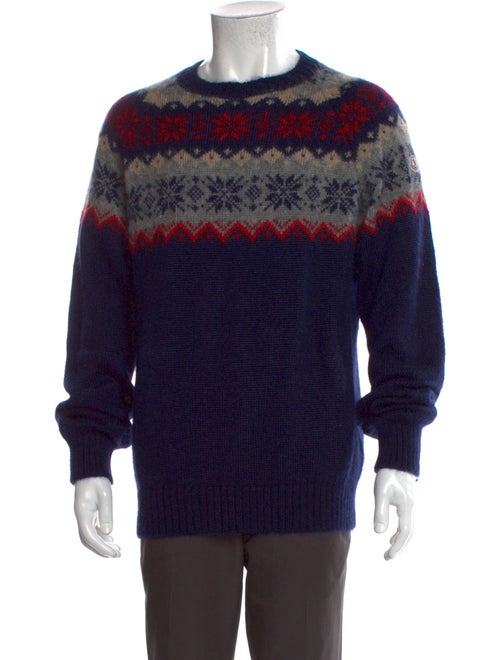 Moncler Mohair Printed Pullover