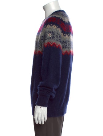Moncler Mohair Printed Pullover