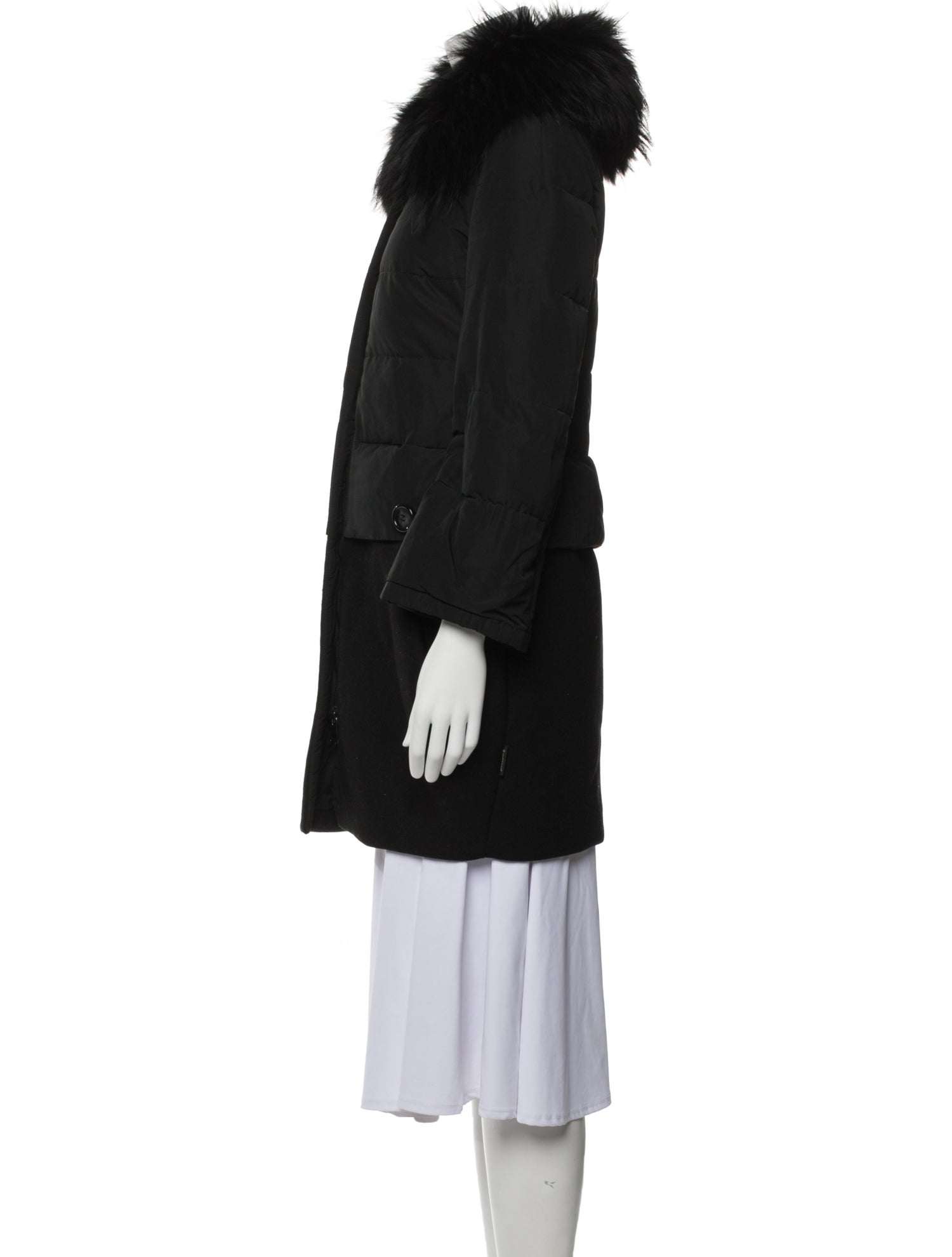 Moncler Nylon Down Coat