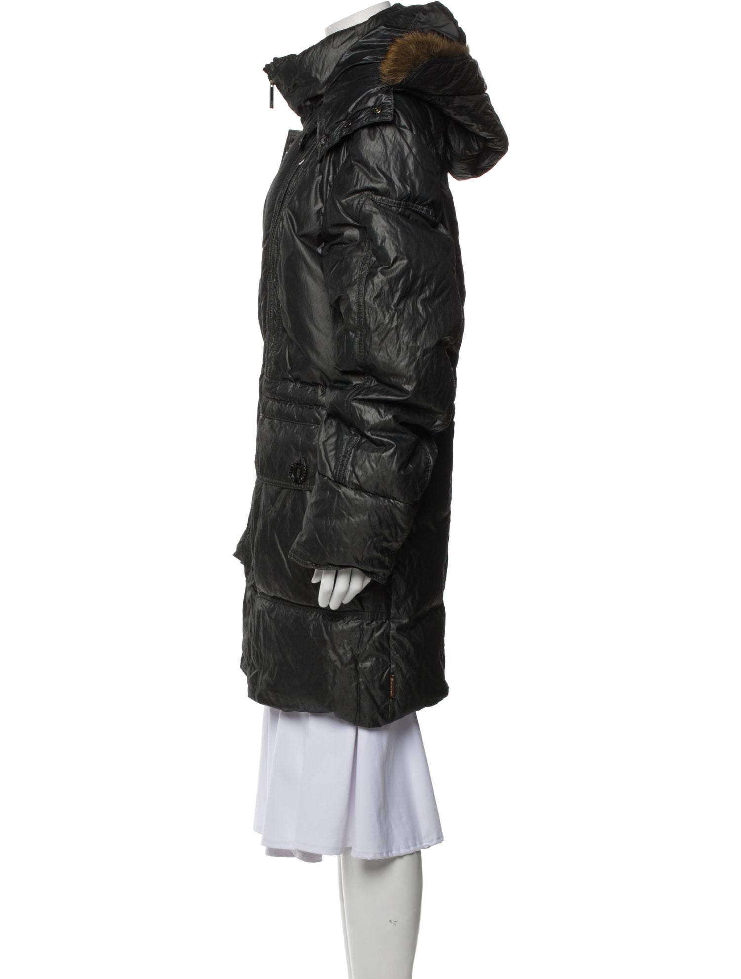 モンクレール FLAVIENNE Moncler Flavienne Down Jacket - Black Jackets, Clothing