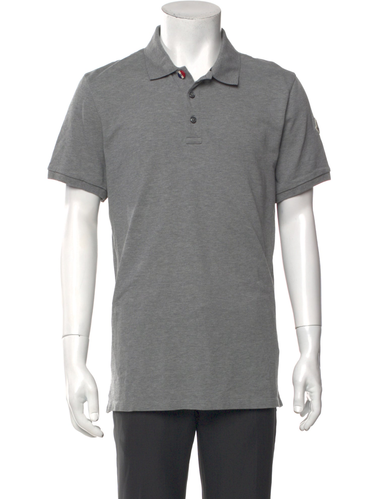 Moncler Collar Short Sleeve Polo Shirt