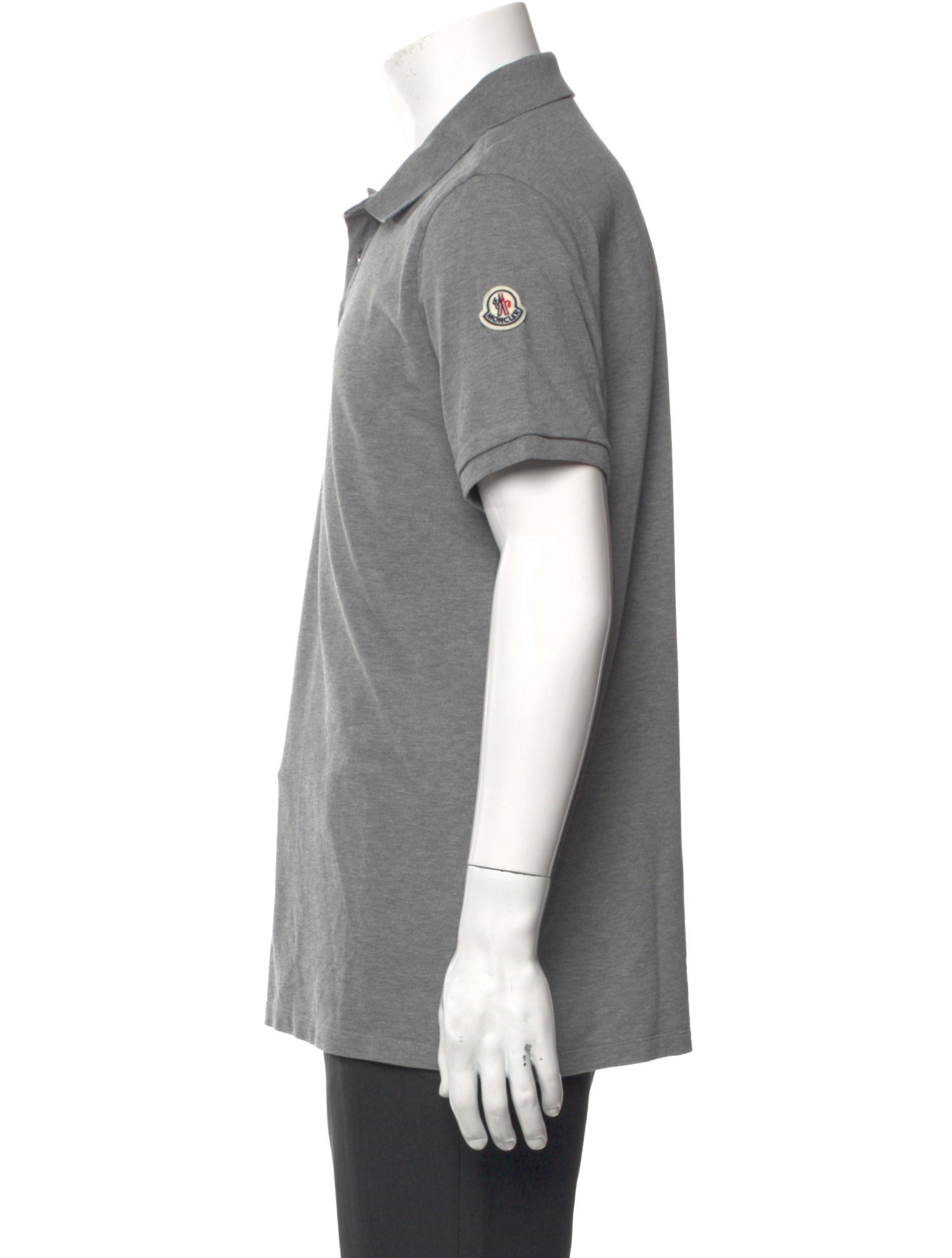 Moncler Collar Short Sleeve Polo Shirt