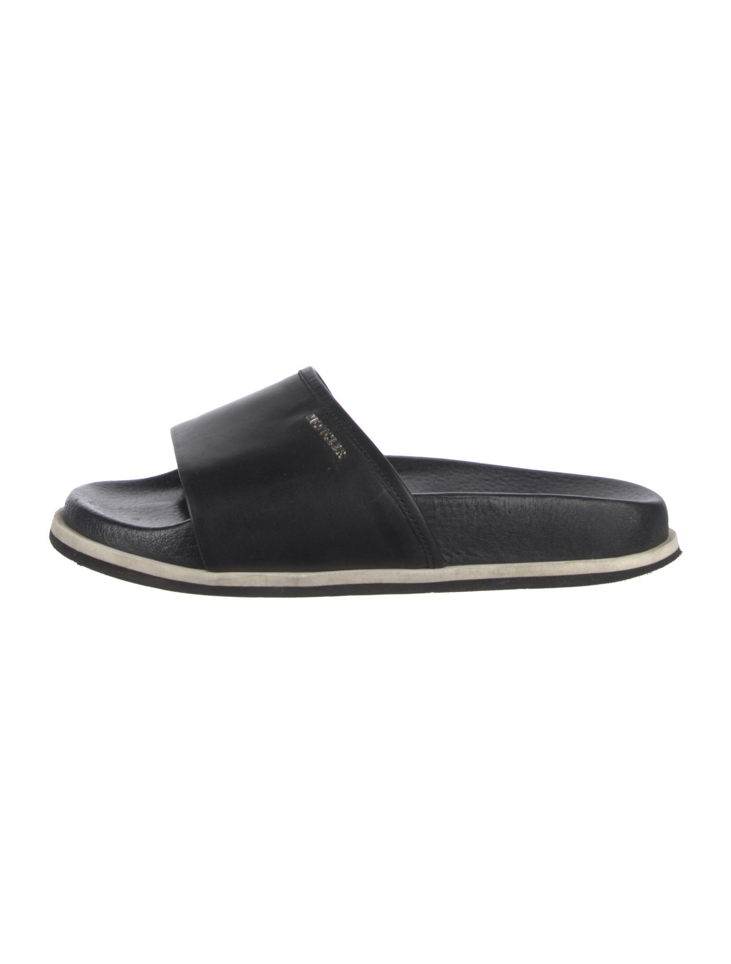 Moncler Leather Slides