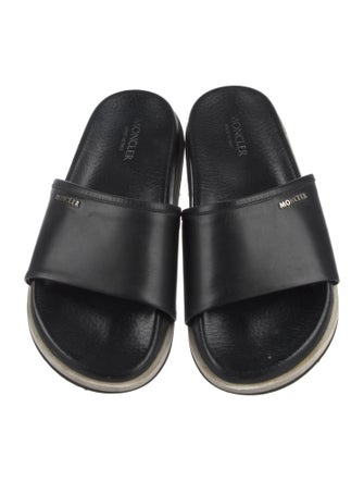 Moncler Leather Slides