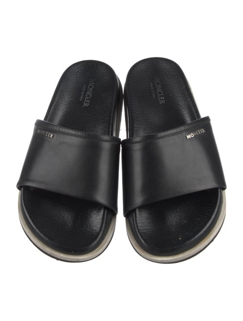 Moncler Leather Slides