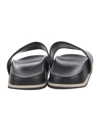 Moncler Leather Slides