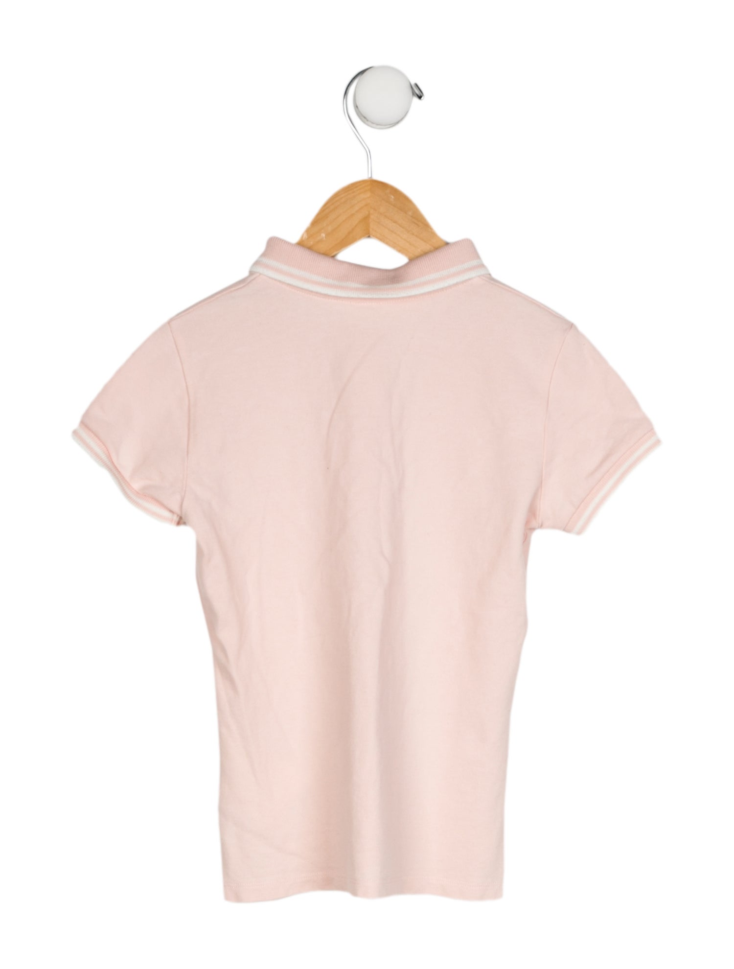 Moncler Kids Girls' Polo Solid T-Shirt
