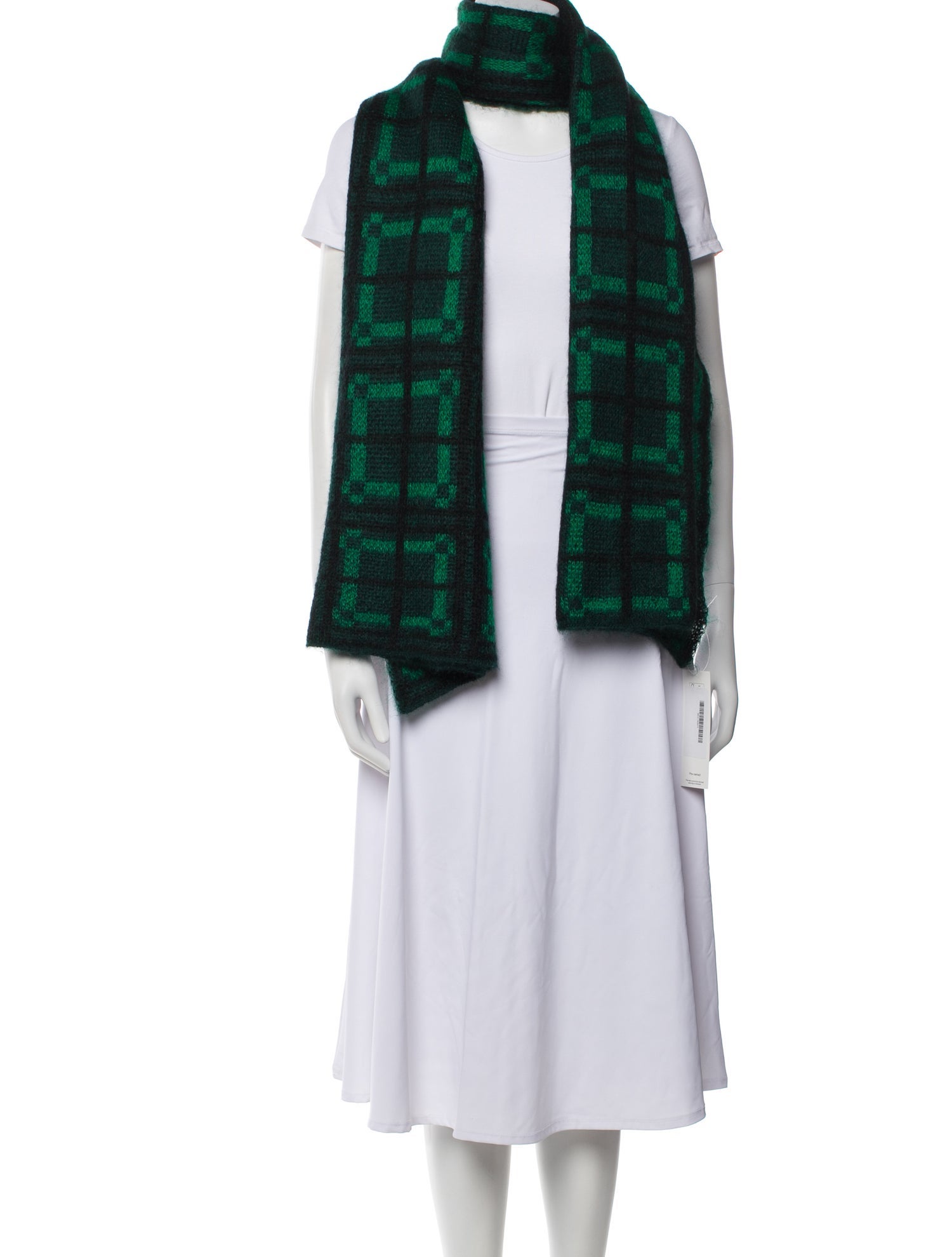 Moncler Mohair Printed Shawl