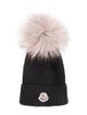 Moncler Knit Fur Trim Hat