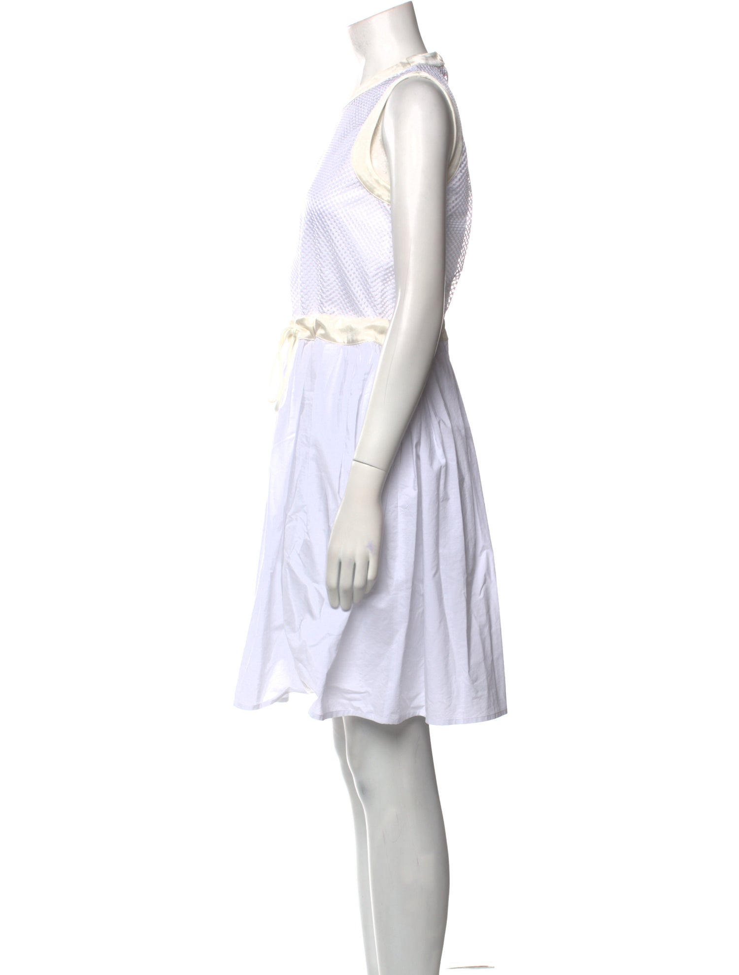 Moncler Crew Neck Knee-Length Dress