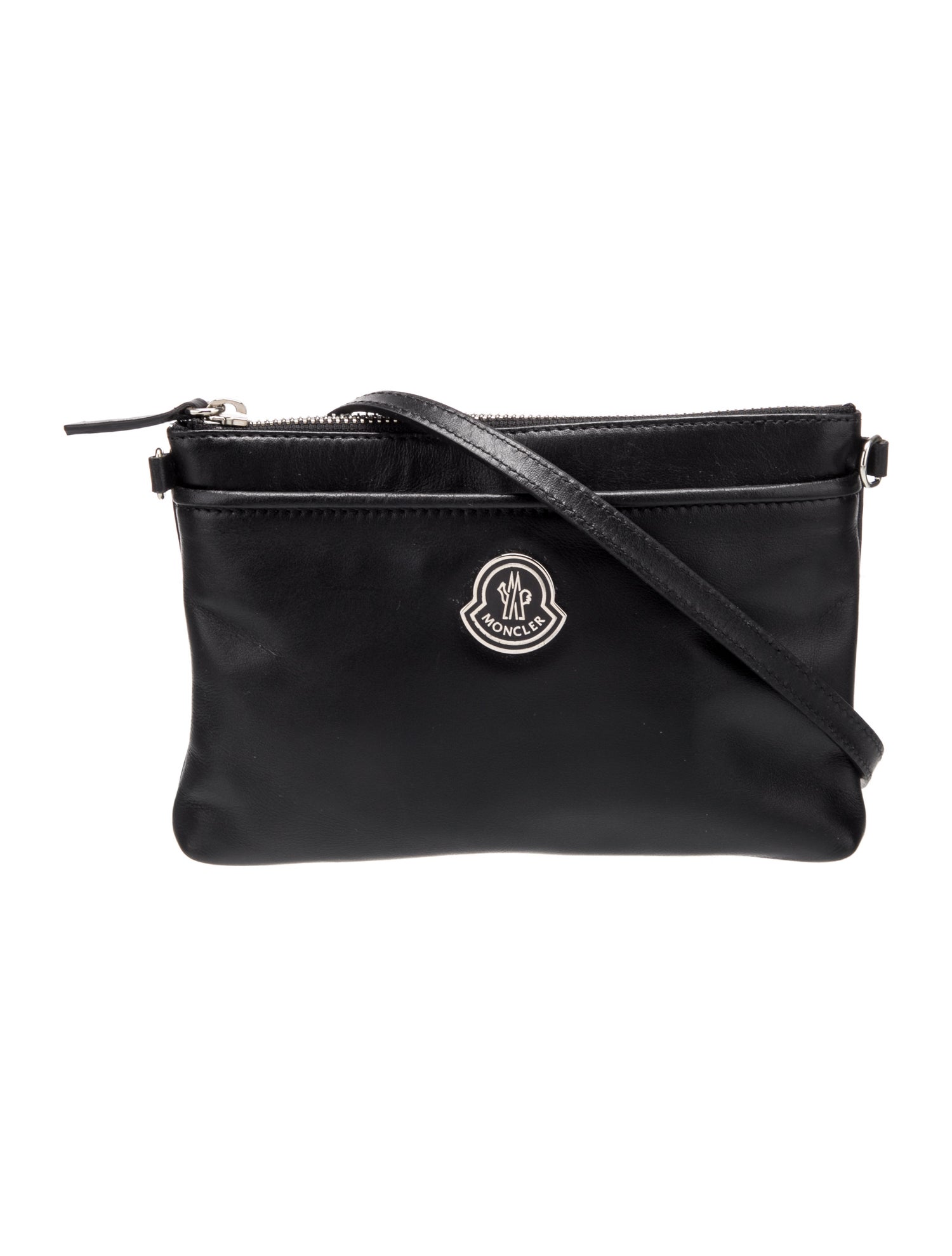 Moncler Leather Crossbody Bag w/ Tags