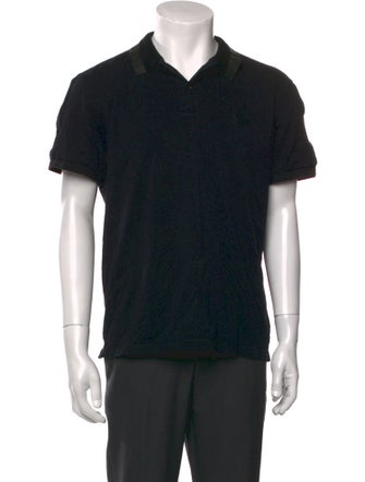 Moncler Collar Short Sleeve Polo Shirt