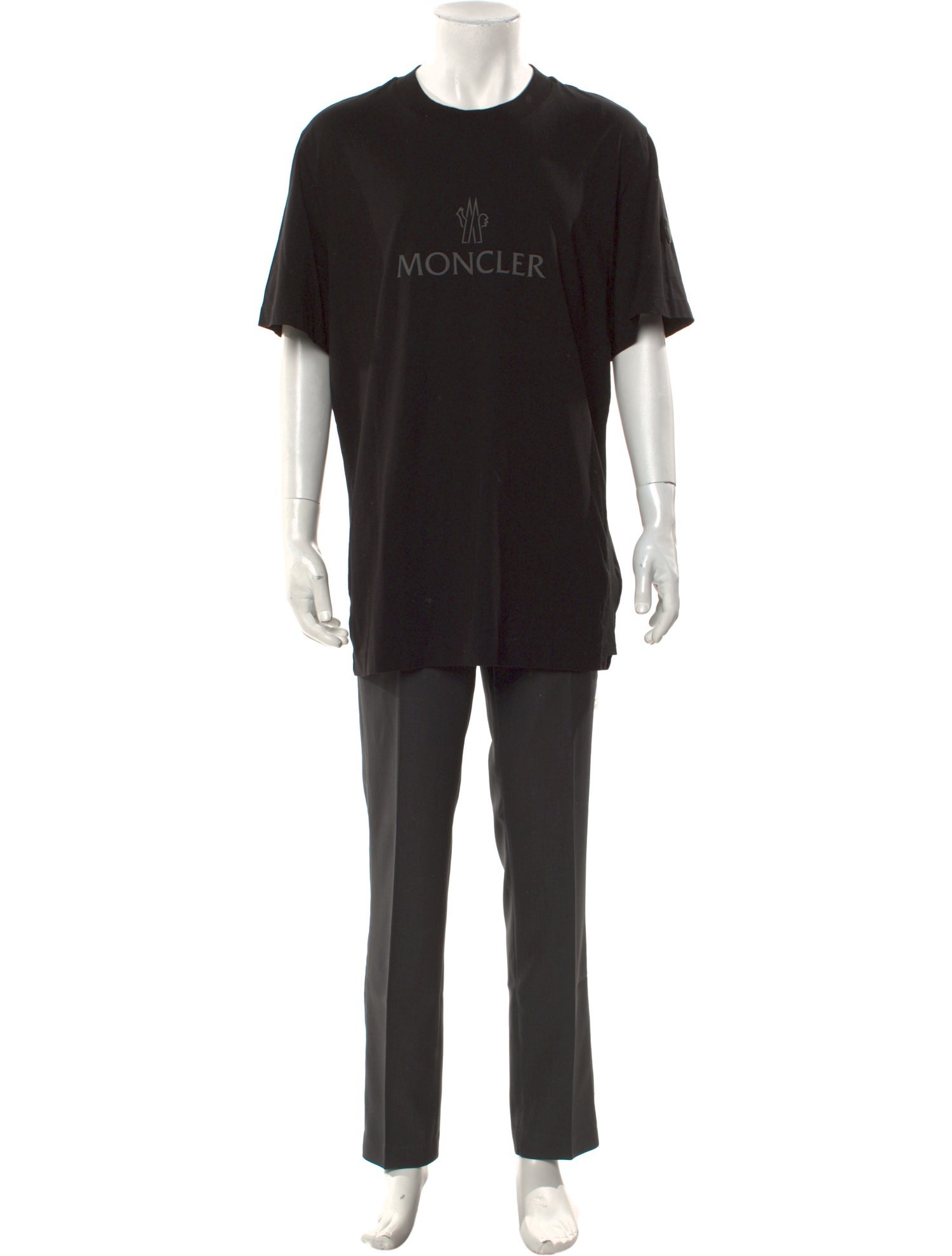 Moncler Graphic Print Crew Neck T-Shirt