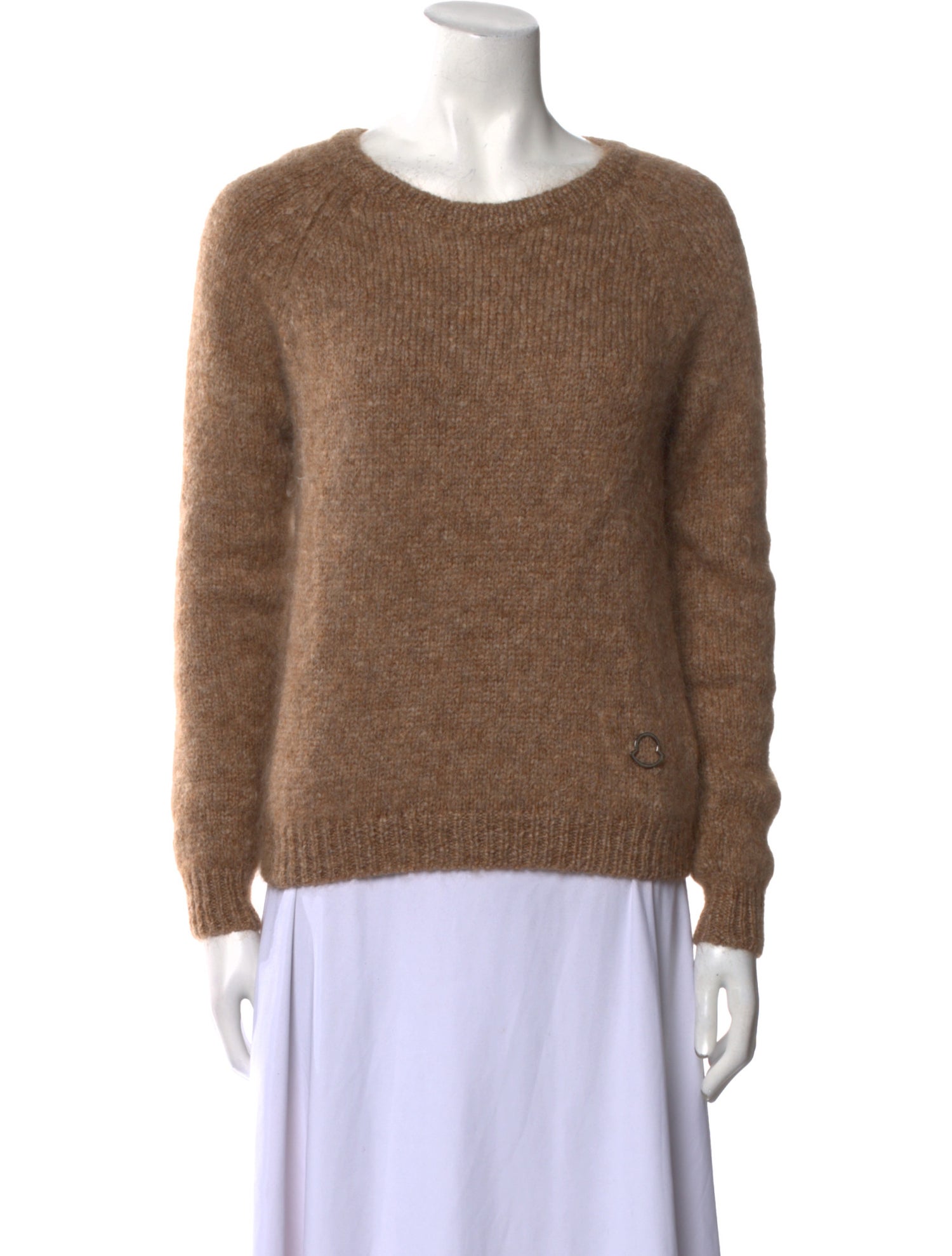 Moncler Mohair Scoop Neck Sweater