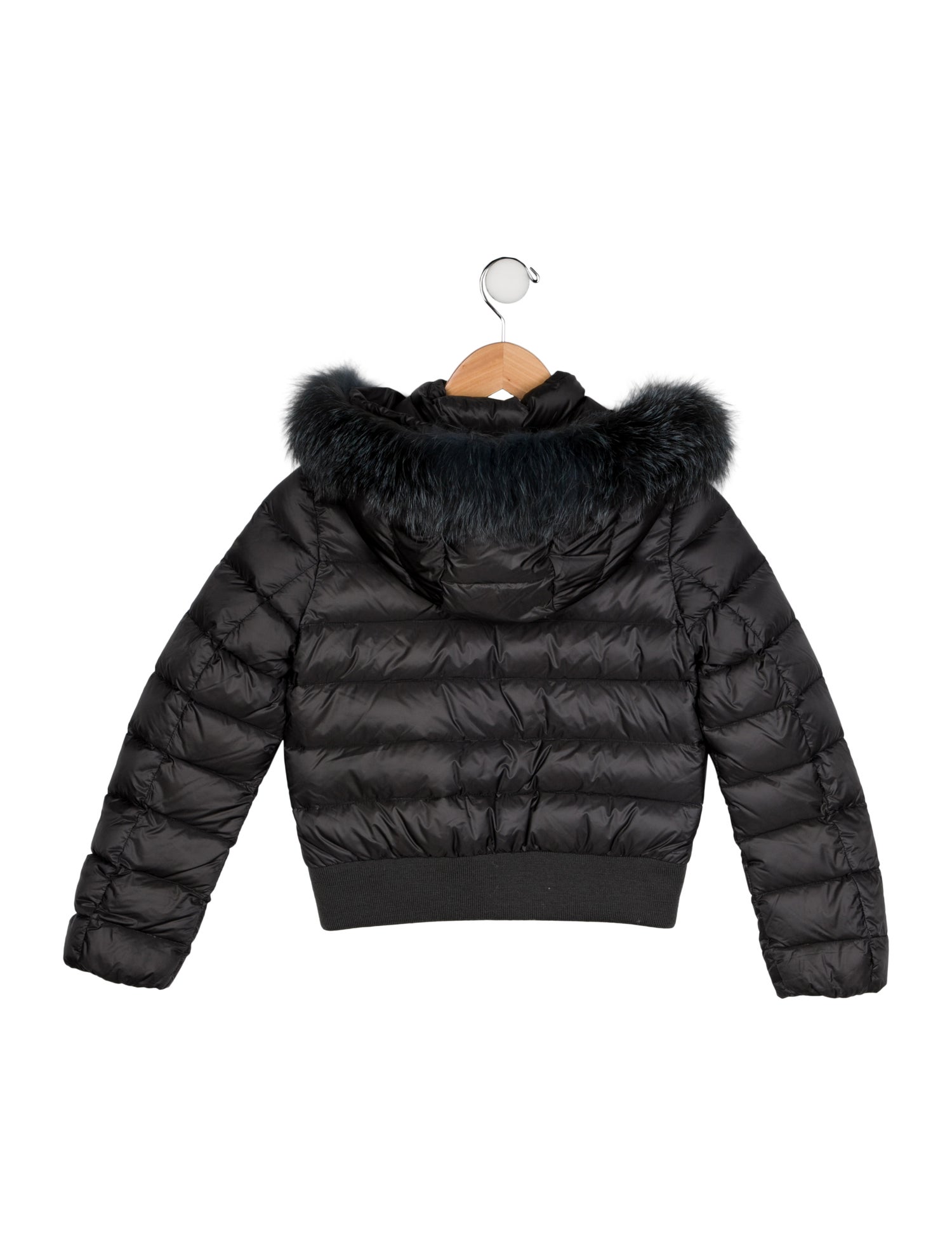 Moncler Solid Puffer Coat