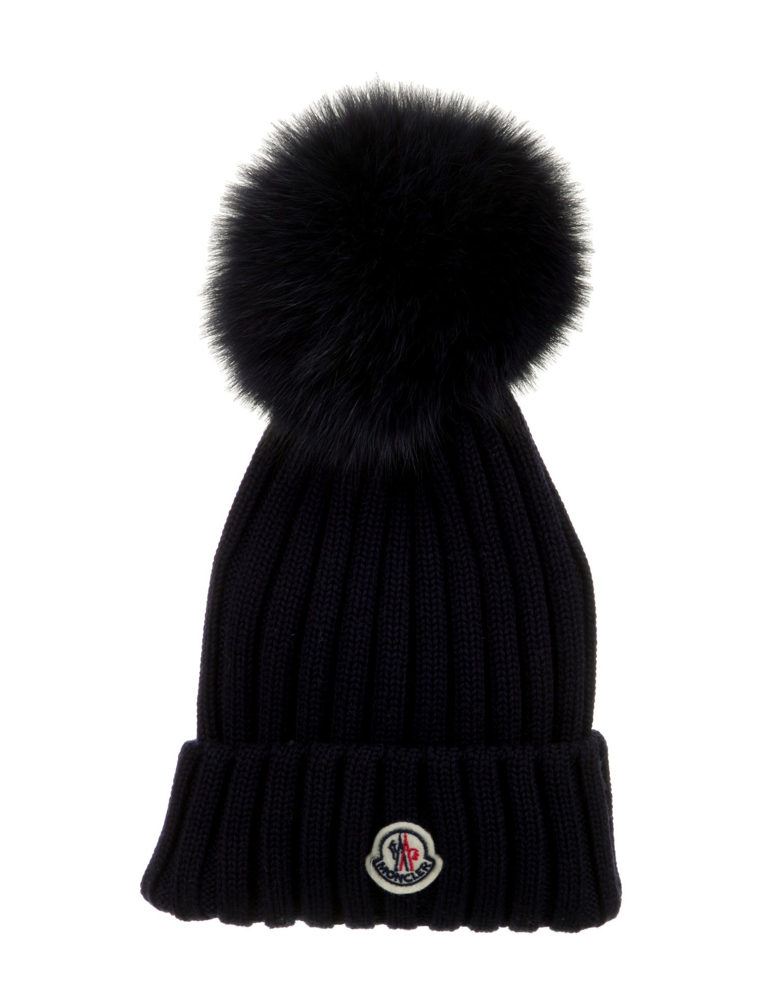 Moncler Virgin Wool Knit Beanie