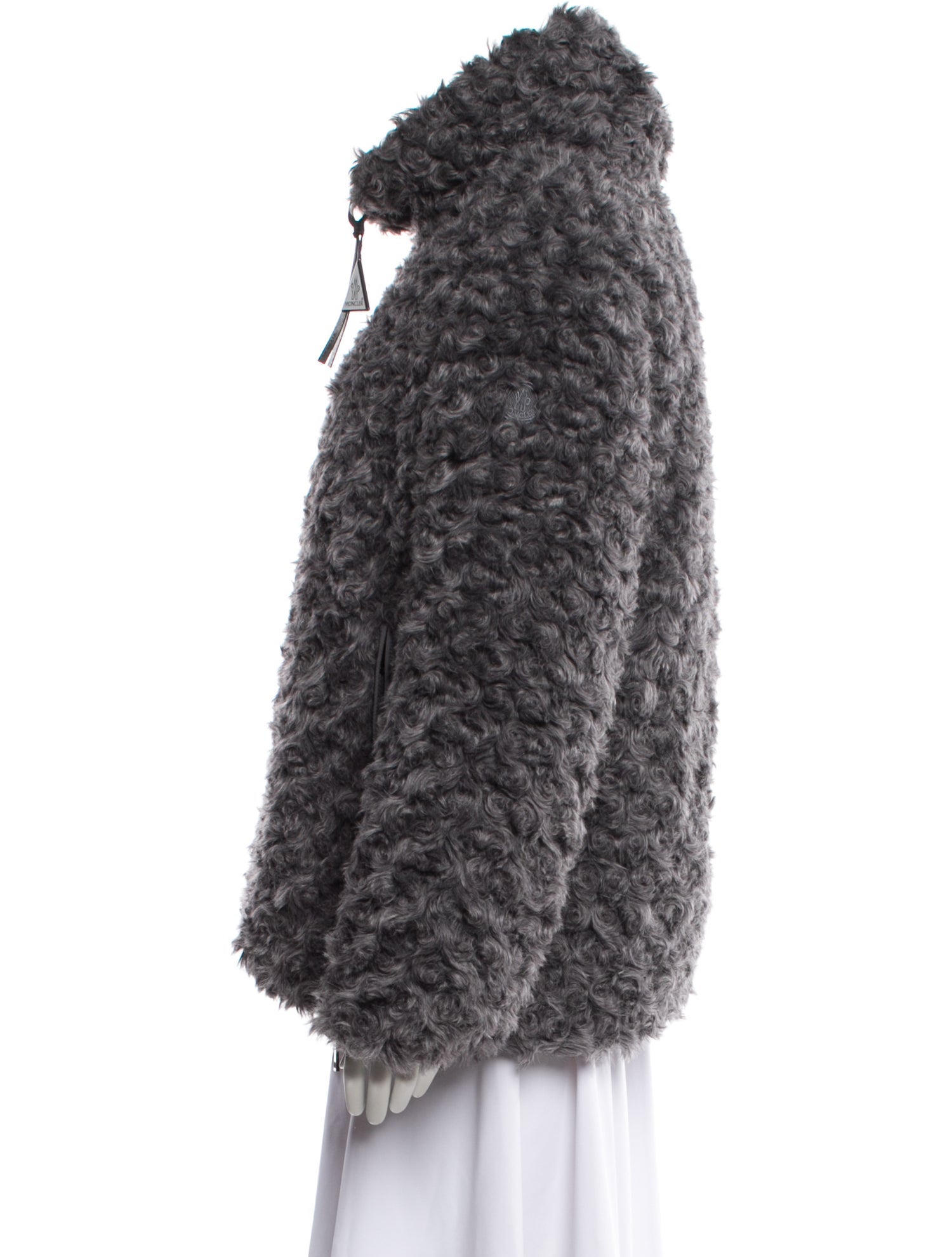 Moncler Faux Fur Down Jacket w/ Tags