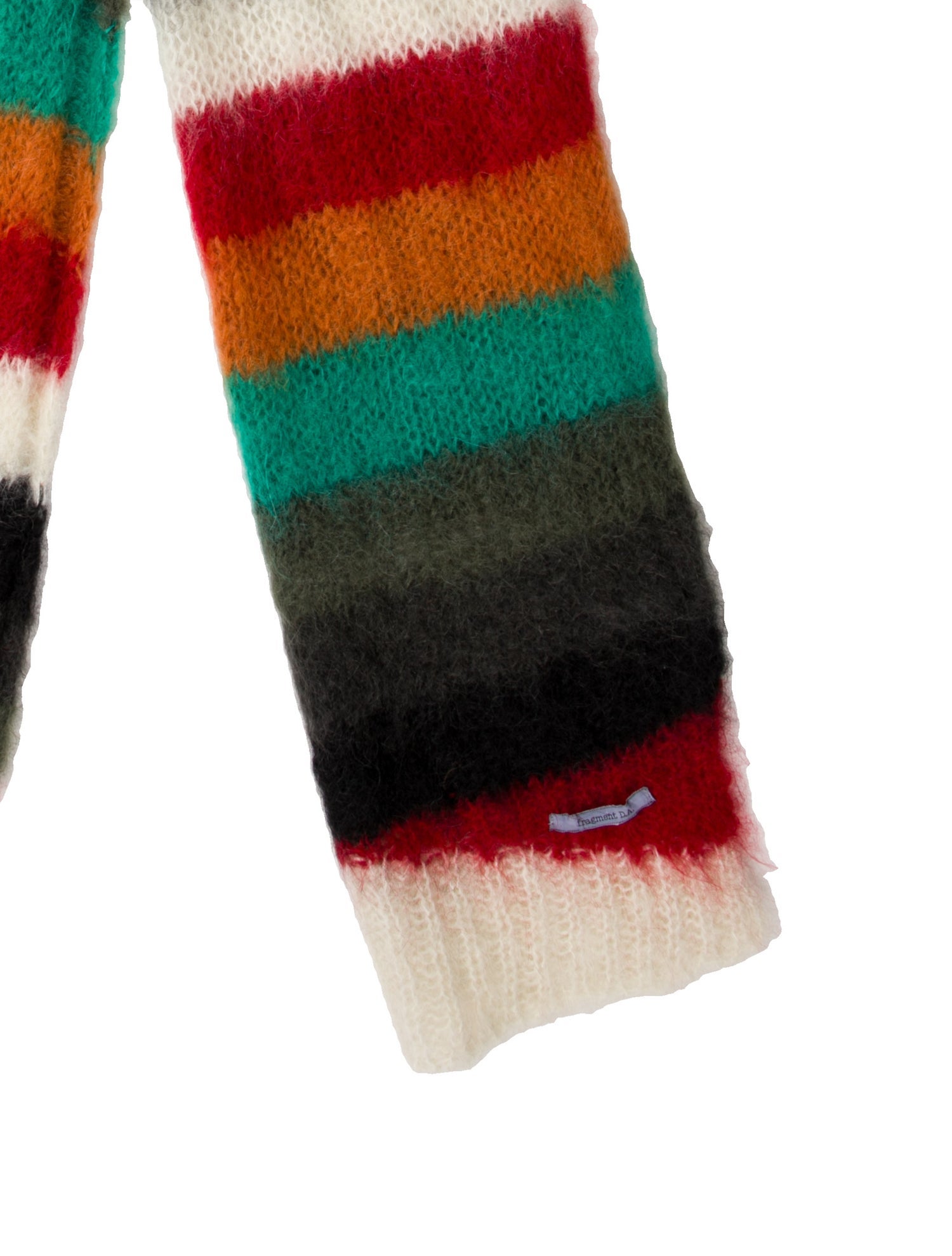 Moncler Mohair Striped Scarf