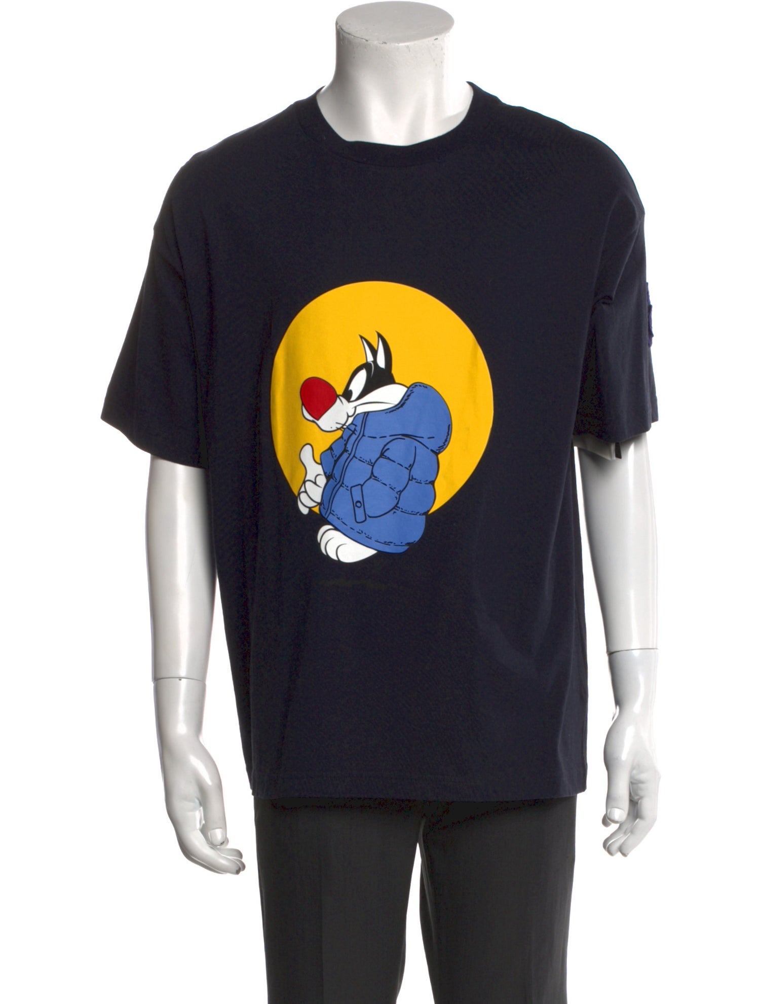 Moncler Graphic Print Crew Neck T-Shirt w/ Tags